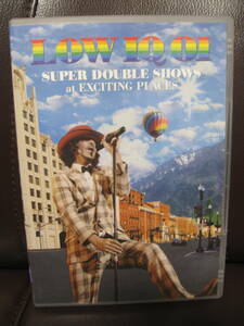 即決★LOW IQ 01 / SUPER DOUBLE SHOWS at EXCITING PLACES 2008 ●2枚組DVD・エイベックス184分/4,500円盤 