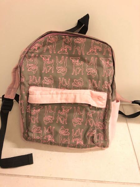 キッズ バンビ柄 リュック