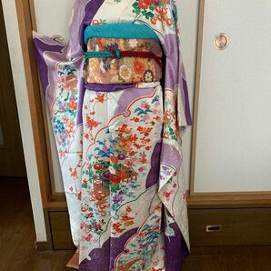 三越・伊勢丹謹製　正絹　振袖セット　美品