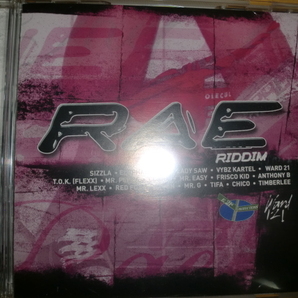 美品 RAE Riddim [ワンウェイ]Word21 sizzla t.o.k. elephant man lady saw vybz kartel chico anthony b red fox red spider mighty crown