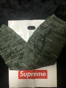 Supreme Dimensions Logo Denim Skate Pantデニムパンツ デニム　スケート　インディゴ シュプリーム　Sサイズ　緑