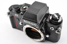 #BB02 Nikon F3 HP SLR 35mm Film Camera 19xxxxx Black Body MD-4付き　貴重なシリアルナンバー19番代_画像2