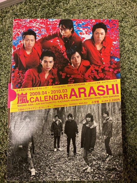 嵐2009/04-2010/03 ダイヤリー&壁掛け式カレンダー ARASHI