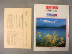 【書籍】関東・東海　ー霊峰と丘陵ー　山の歳時記　第４巻　監修：田中澄江／徳久球雄／福田宏年　小学館　：全8巻　登山　トレッキング