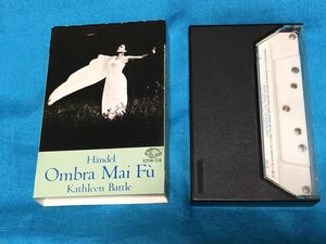 キャスリーン・バトル「オンブラ・マイ・フ」他全9曲カセットテープ