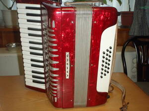 [ Yamaha *YAMAHA accordion USED/ long time period preservation goods ]