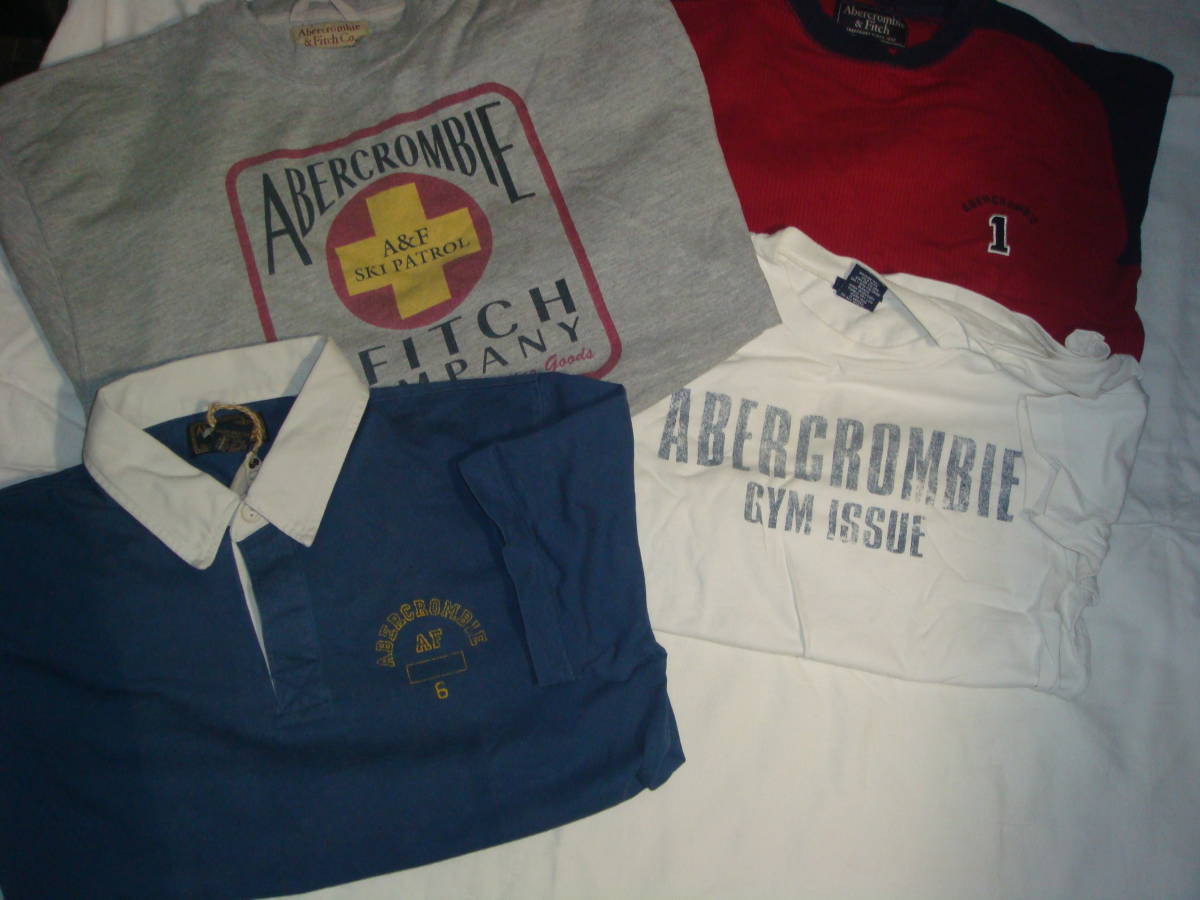買い正規店 Abercrombie ポロシャツ アバクロ & 3枚セット Fitch ポロシャツ