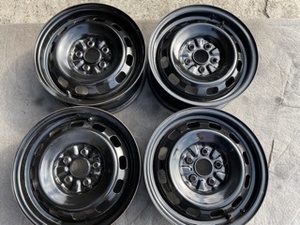 5114K　トヨタ　プレミオ等　14インチスチール　14X5.5J　SET47　5H/100　ハブ径54　4本