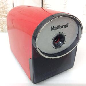 昭和レトロ 当時物 【 National KP-51 】 ナショナル 電動鉛筆削り 中古品 実働品 動作確認済み レトロポップの商品画像