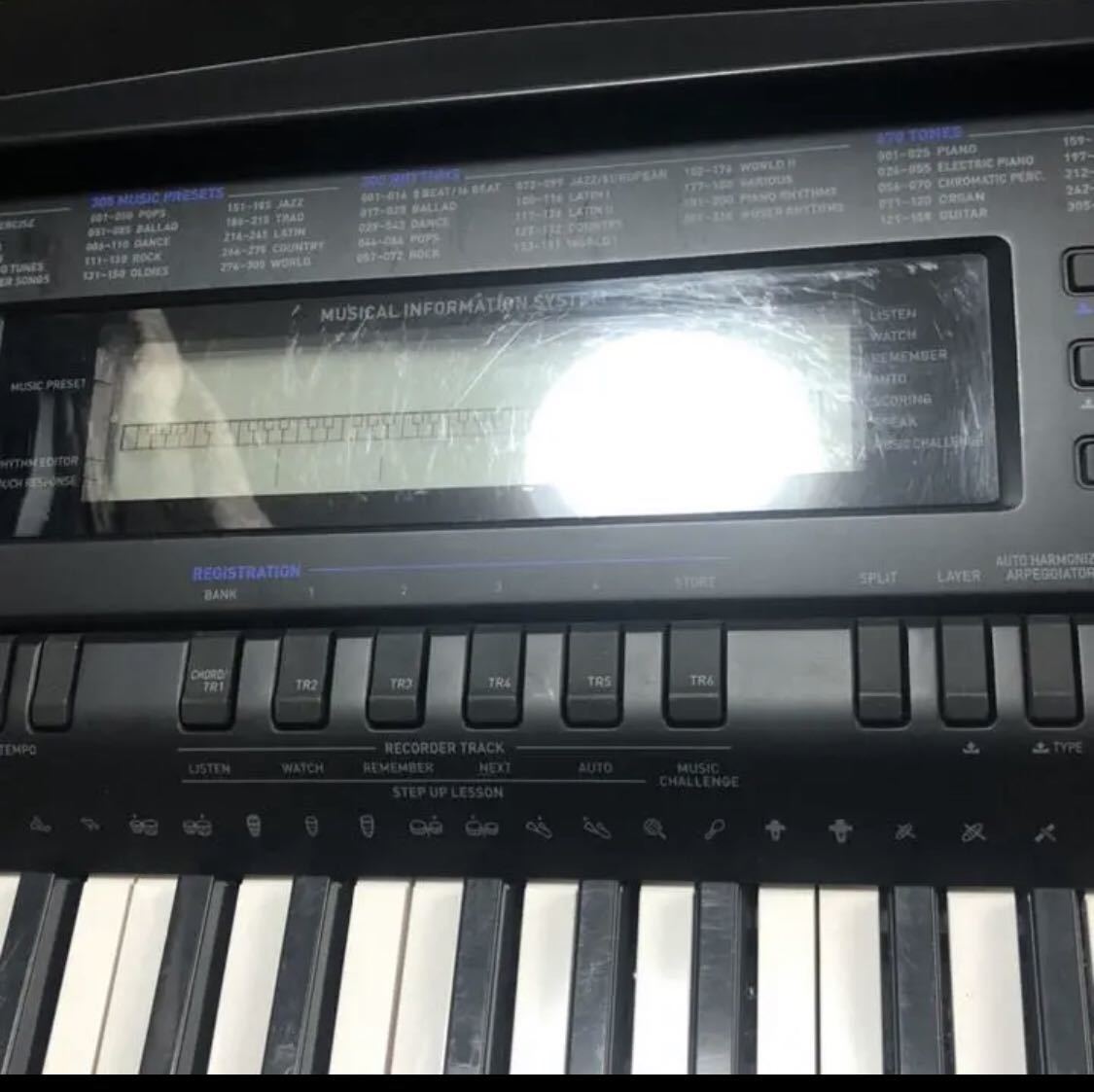 CASIO】WK-500 キーボード 電子ピアノ ペダル付き ※傷あり - JChere