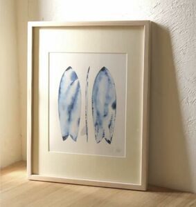 Matthew Allenma shoe a Len Watercolor Azure Fish