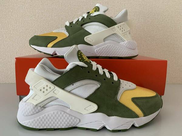 国内正規 STUSSY x NIKE HUARACHE LE DARK OLIVE