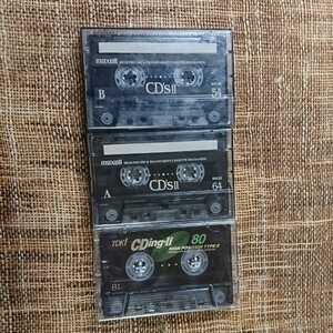 ハイポジション カセットテープ TDK・maxell