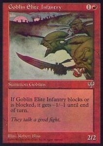 015297-002 MI/MIR ゴブリン精鋭歩兵部隊/Goblin Elite Infantry 英2枚