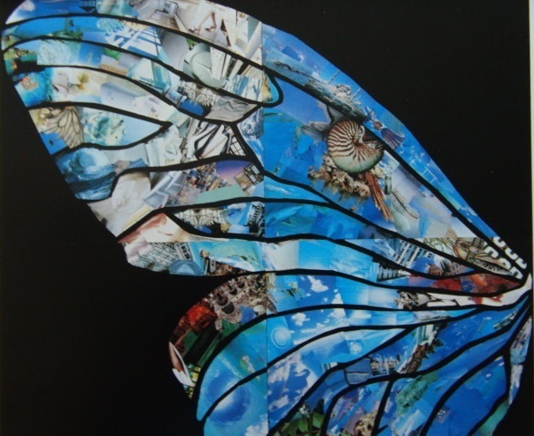 Madoka Takeyama, [Rechter Flügel], Aus einem seltenen gerahmten Kunstbuch, Ganz neu mit Rahmen, Guter Zustand, Porto inklusive, Malerei, Ölgemälde, Abstraktes Gemälde