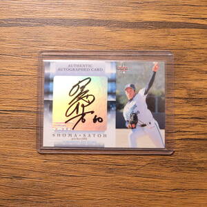 [ free shipping ]BBM/ Baseball magazine 2009/ Yokohama Bay Star z/ Sato . ten thousand /#60/ autograph autograph card / serial number 59/60