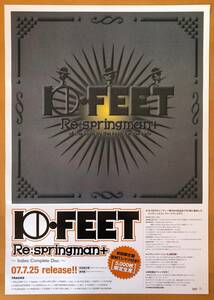 10-FEET／B2ポスター　Re:springman+