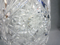 BOHEMIA ボヘミアガラス 花瓶 高さ20.6ｃｍ フラワーベース ハンドカット LEAD CRYSTAL レッドクリスタルガラス 札幌市_画像4
