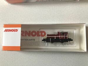 アーノルト ARNOLD KOEF3 赤　入替機関車 ドイツ 鉄道模型 Nゲージ ディーゼル気機関車 アーノルド 小型機関車 絶版