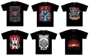  new goods unopened BABYMETAL WORLD TOUR 2016 TOUR FINAL AT TOKYO DOME goods t shirt all 6 kind set size :XL size:xl THE ONE limitation babymetal