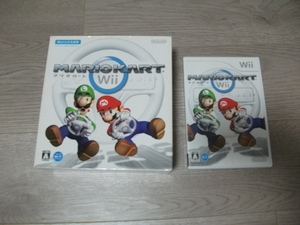 Wii 「マリオカートWii」ハンドル付き