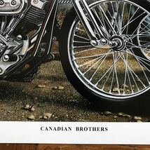 ポスター★David Mann×Easyriders026『Canadian Brothers』★チョッパー/ナックル/パンヘッド/ショベル/ヘルズエンジェルス/Hell's Angels_画像5