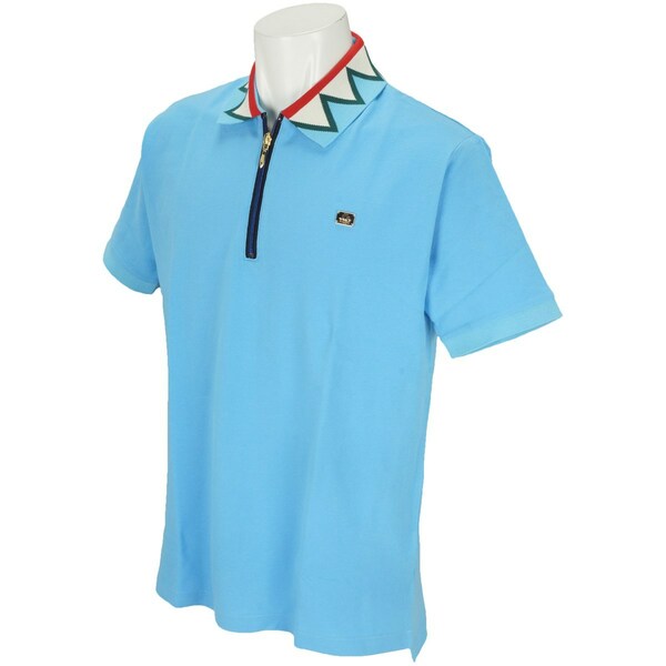 送料無料◆新品◆カッパ Kappa ITALIA 半袖ポロシャツ◆(L)◆KC912SS24-BL◆「Kappa G」コレクション◆Kappa GOLF