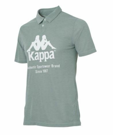 送料無料◆新品◆カッパ Kappa ITALIA ストレッチ 半袖ポロシャツ◆(M)◆KGA12SS33-GN◆Kappa GOLF BANDA