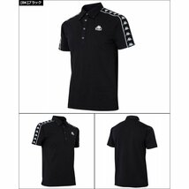 送料無料◆新品◆カッパ Kappa ITALIA ストレッチ 半袖ポロシャツ◆(M)◆KGA12SS31-BK◆Kappa GOLF BANDA_画像7