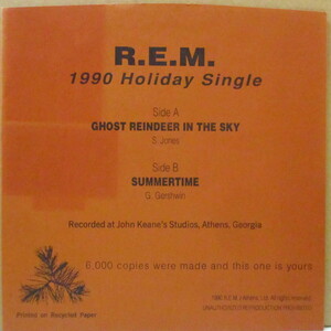 R.E.M.-1996 Holiday Single (US 6,000 Ltd.Fan Club 7+Embosse