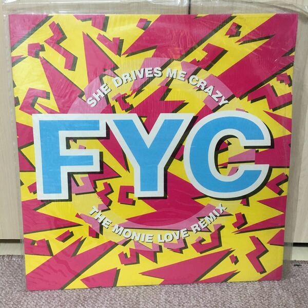 FINE YOUNG CANNIBALS 12インチレコード ‘SHE DRIVES ME CRAZY’