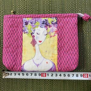  hand made patchwork pouch 