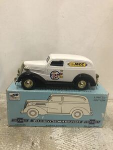 1937 chevy sedan delivery chevrolet シボレー limited edition die cast metal coin bank 貯金箱 custom street rod ダイキャスト メタル