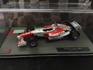 トヨタ　TF104B ヤルノ　トゥルーリ　2004年　1/43 - Deagostini F1マシンコレクション　デアゴスティーニ