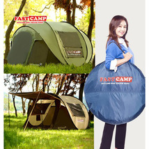 FAST CANP　ワンタッチ式テント 2-3人用 簡易設営 折りたたみ テント ポップアップテント 日よけ_画像2