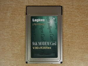 △ B/603 ● Logitech Logitec ☆ 56K Modem Card ☆ PC Card ☆ LPM-FM560D ☆ Операция Неизвестно ☆ Junk