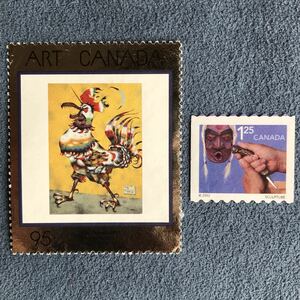 外国切手・カナダ「中古切手 2種」★1999年/2002年発行・長期保管品