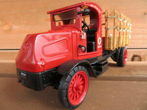  редкий 1918 MACK AC Bulldog Flatbed Truck TEXACO дисплей Vintage гараж America USA (624)