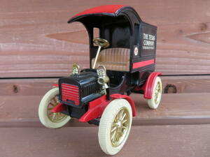  rare 1905 FORD'S FIRST DELIVERY CAR TEXACO trailer display Vintage garage America USA (627)