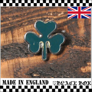 ピンズ ピンバッジ ラペルピン SHAMROCK シャムロック クローバー Ireland アイルランド イギリス uk gb england イングランド 英国製 015