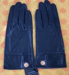 SCHERRER Paris sheepskin leather gloves 