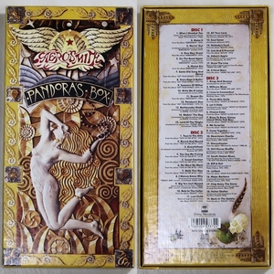 ◇ エアロスミス AEROSMITH パンドラの箱 PANDORA'S BOX Limited Edition 初回限定 BOX SET 日本盤 3枚組 SRCS-5737-9 新品同様 ◇