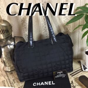 【人気】☆CHANEL シャネル ニュートラベルライン ハンドバック ブラック