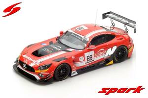 ■限定500pcs. スパークモデル 1/18 2016 メルセデスAMG GT3 #88 スパ24h