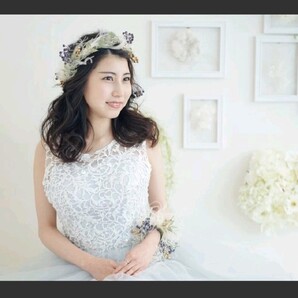 見本 『 feather &G+A 』花冠 ウェディング 結婚式 受注生産
