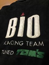 発掘！！！激レア！★BIO ｘ RACING TEAM TOM'S★レザー★六本木！ バブル！！90s 80s_画像2