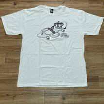 XL 新品 Stussy ステューシー 半袖 Tシャツ USA正規品 ホワイト 白 RAT PATROL スケーター 王冠 ストリート カルフォルニア 綿100% (2)_画像1