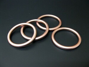  exhaust muffler gasket 4 piece entering Honda VTR250