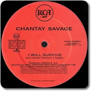 【○50】Chantay Savage/I Will Survive/12''/In Da Soul/Steve ''Silk'' Hurley/'90s R&B/Gloria Gaynor/Common Sense