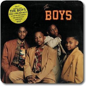 【○34】The Boys/Self Titled/LP/未開封盤/Thanx 4 The Funk/L.A. & Babyface/D-Nice/Shanice/'90s R&B/New Jack Swing